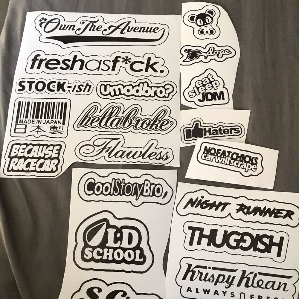 25 Random JDM Stickers / Decals Lot - Picture 4 of 5